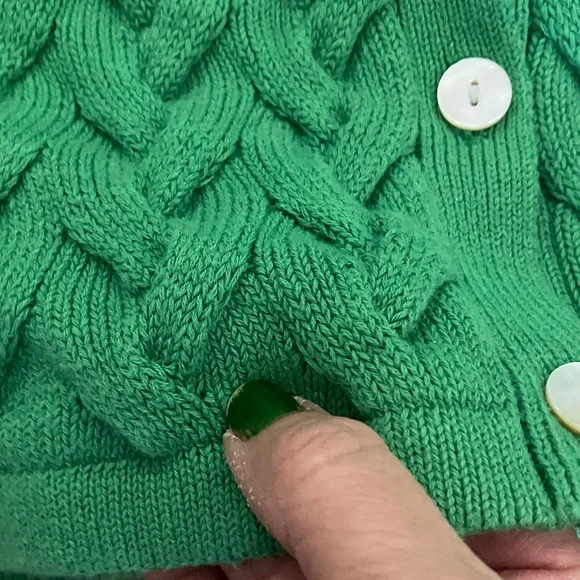 Appleseed's Vibrant Green Women's Cardigan - Picture 5 of 9